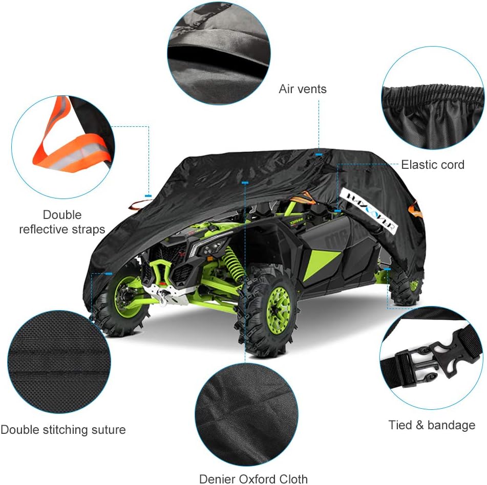 Waterproof Heavy Denier Oxford Cloth UTV Cover Y444