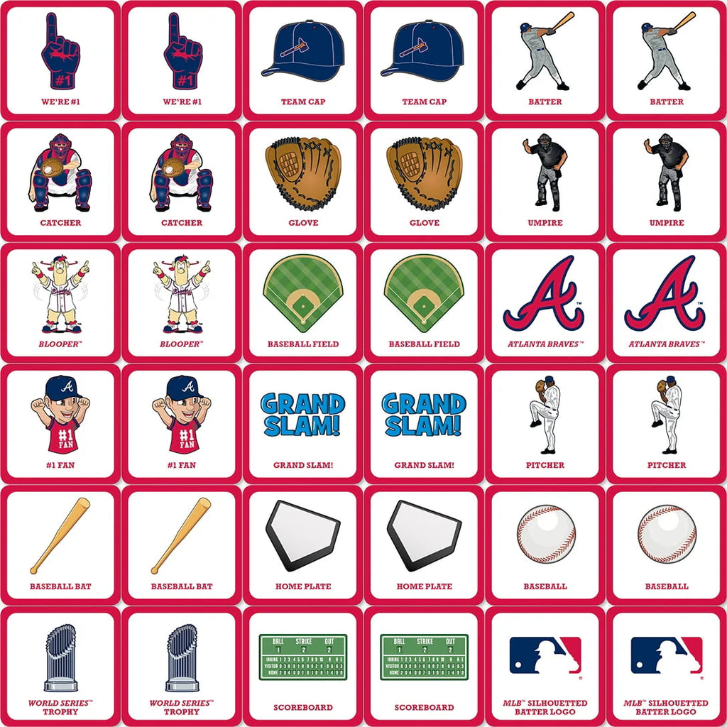 Atlanta Braves Matching Game M5461