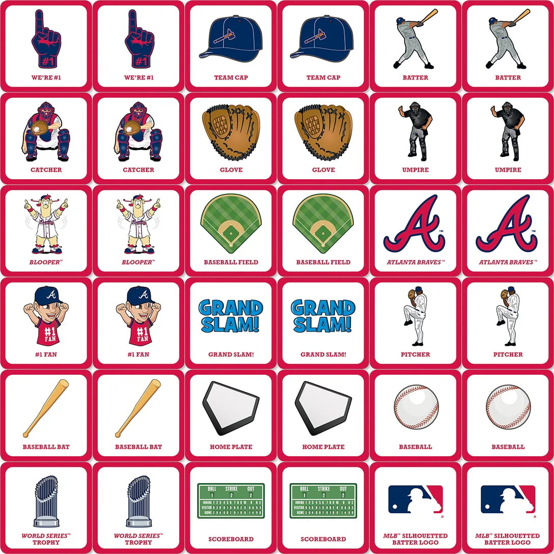 Atlanta Braves Matching Game M5461