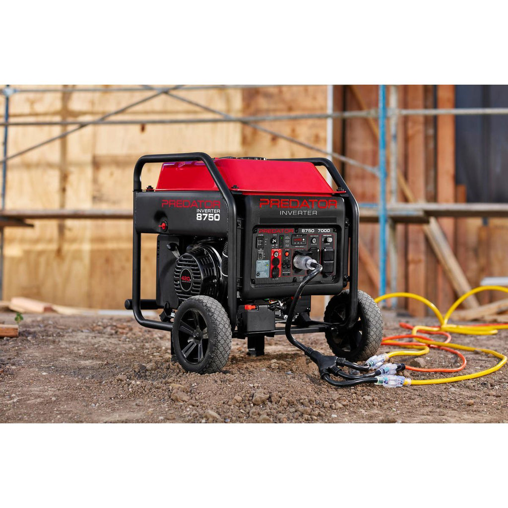 8750 Watt Open-Frame Inverter Generator Y606