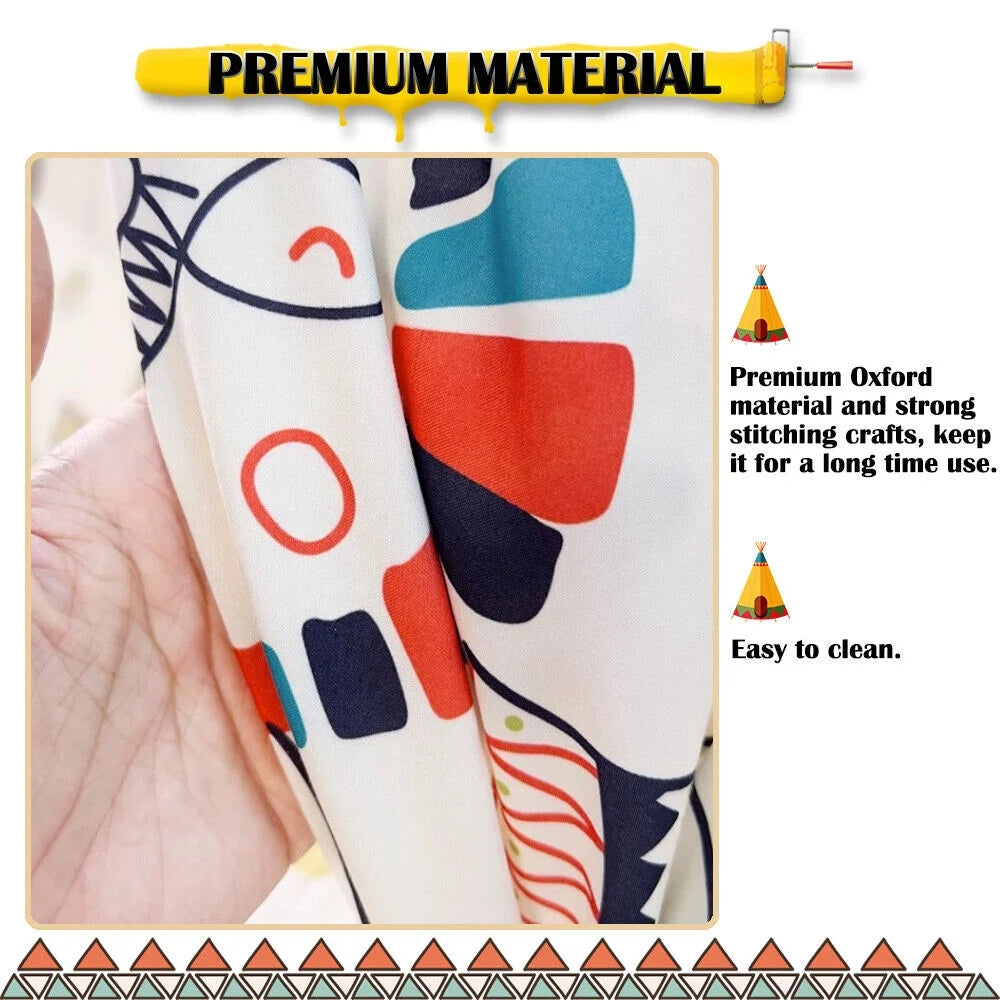 Indian Teepee Kids Playhouse with Carrying Bag O244
