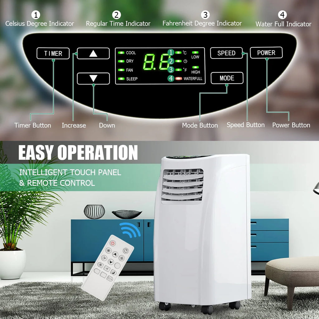 8000BTU Portable Air Conditioner & Dehumidifier R35660