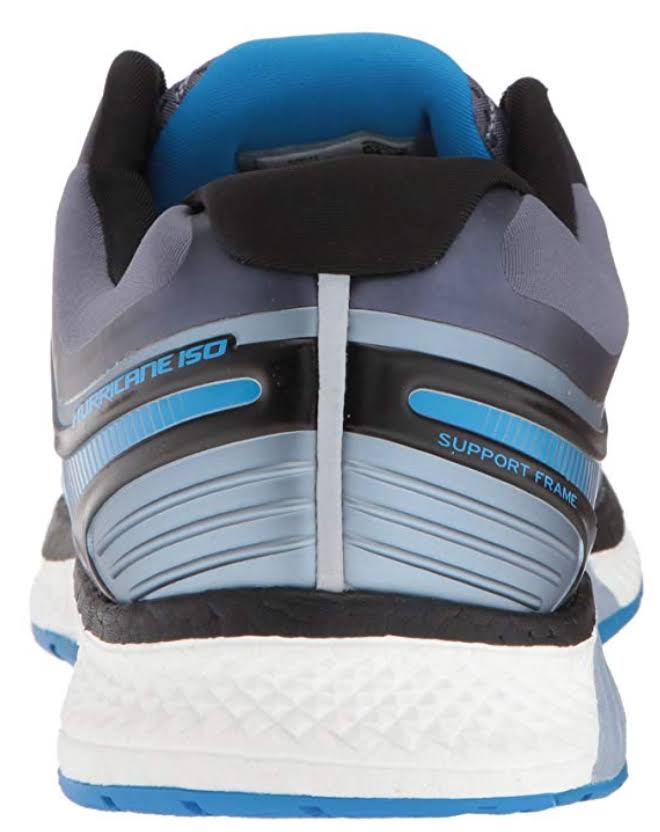 Grey Blue Black Running Shoes B907692