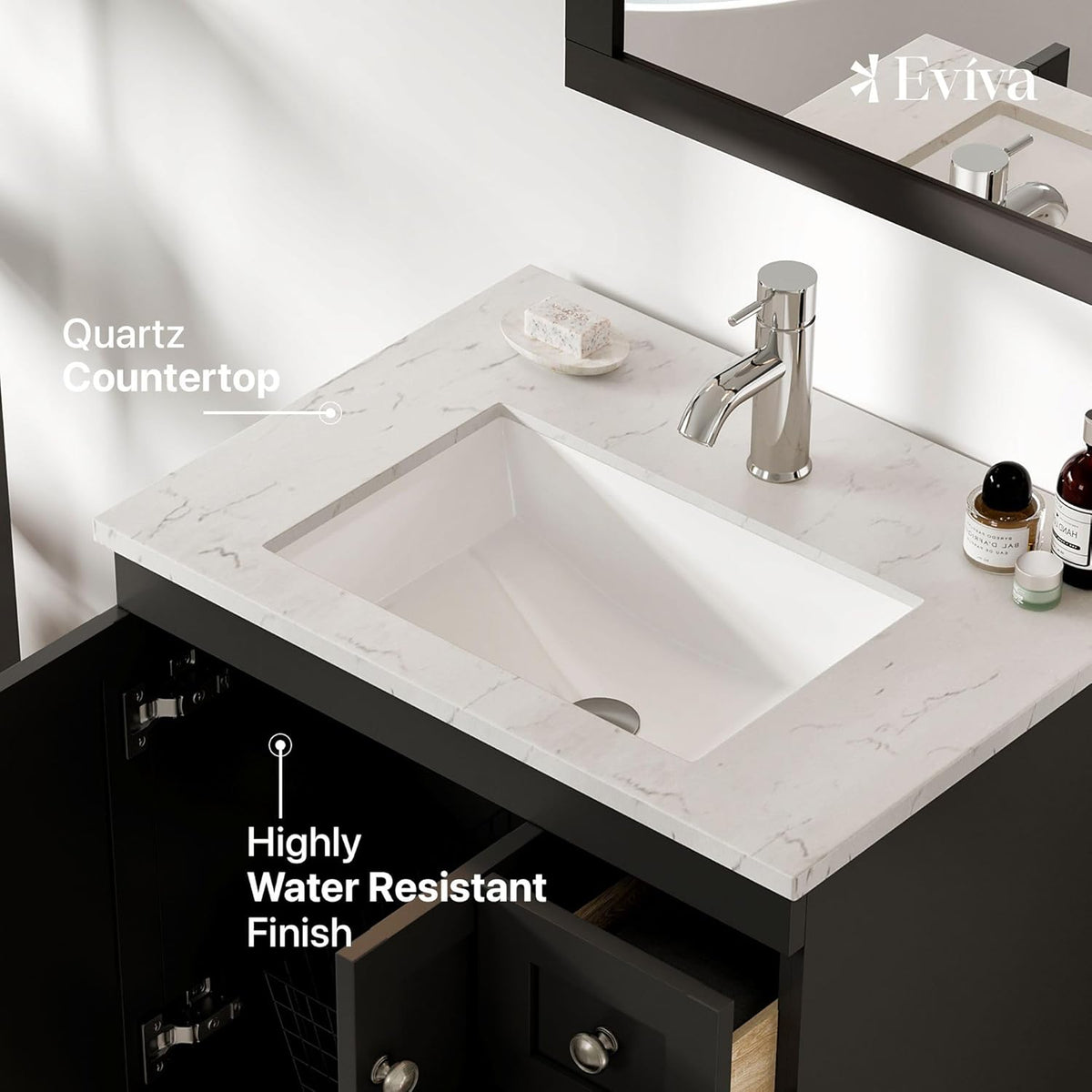 24" x 18" Espresso Bathroom Vanities H487922