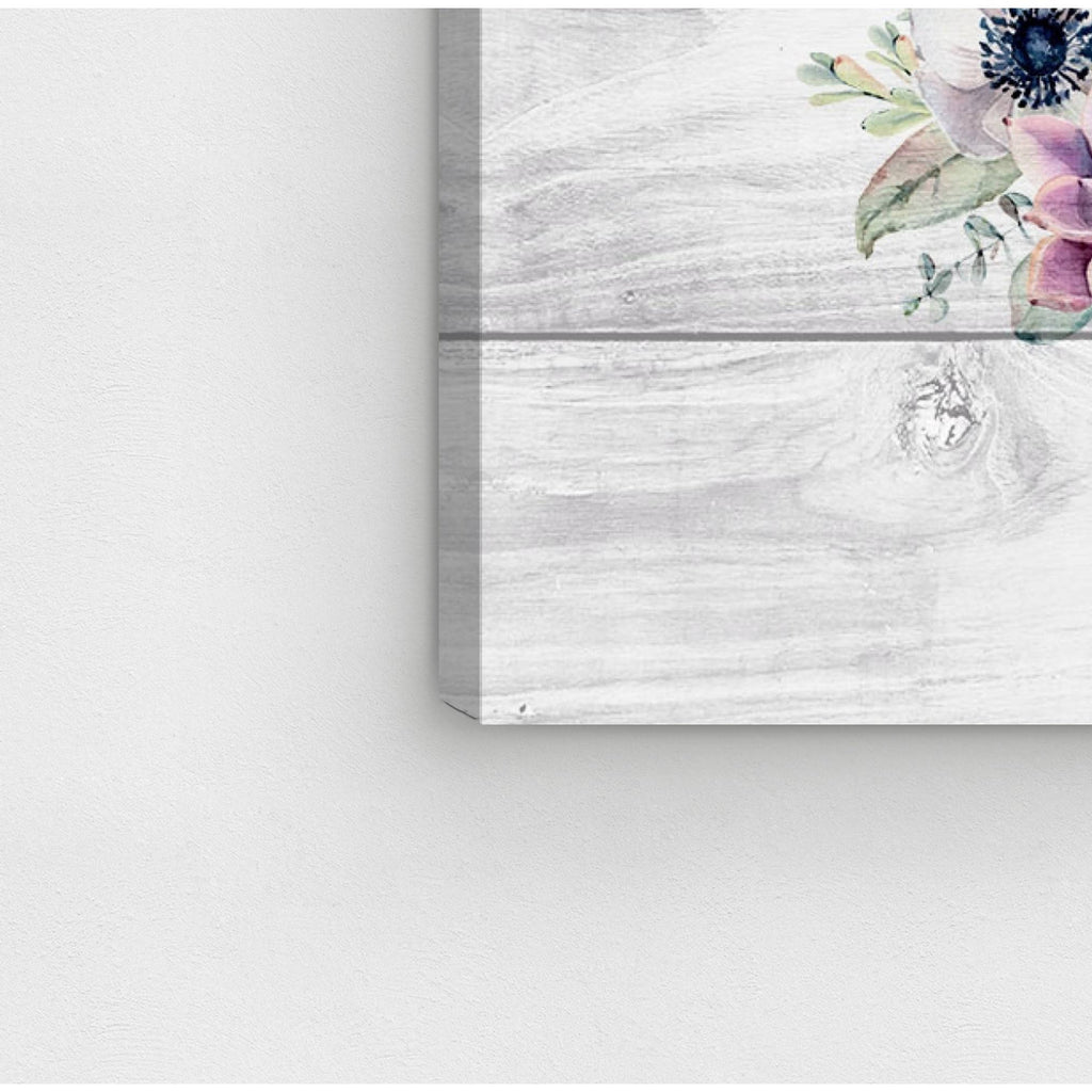 Pink Botanical Canvas I596