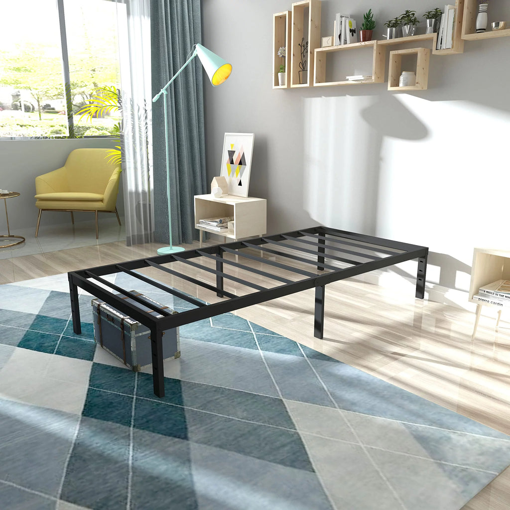 14'' Heavy Duty Twin Metal Platform Bed Frame C9076
