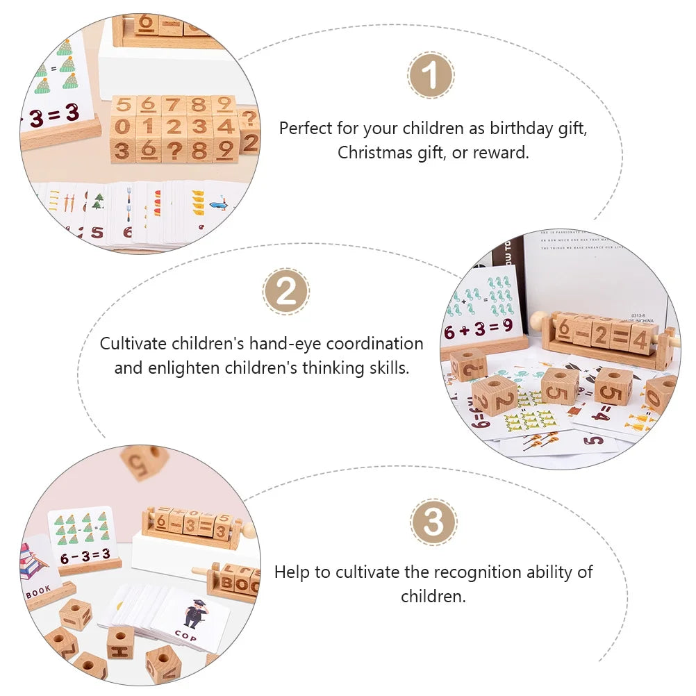 Wooden Learning String Toy Building Blocks L480171