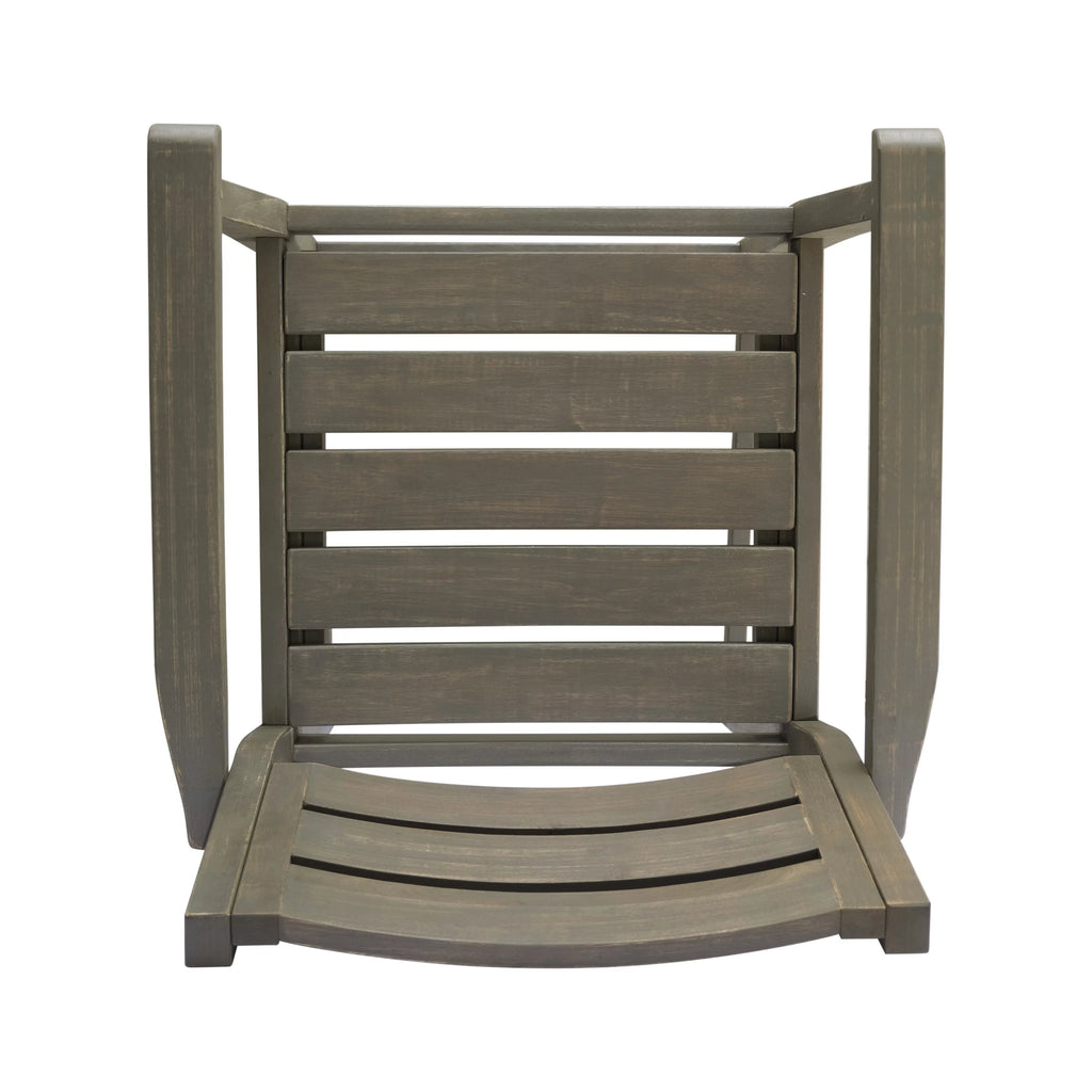 Acacia Wood Barstool Set of 2 T418050