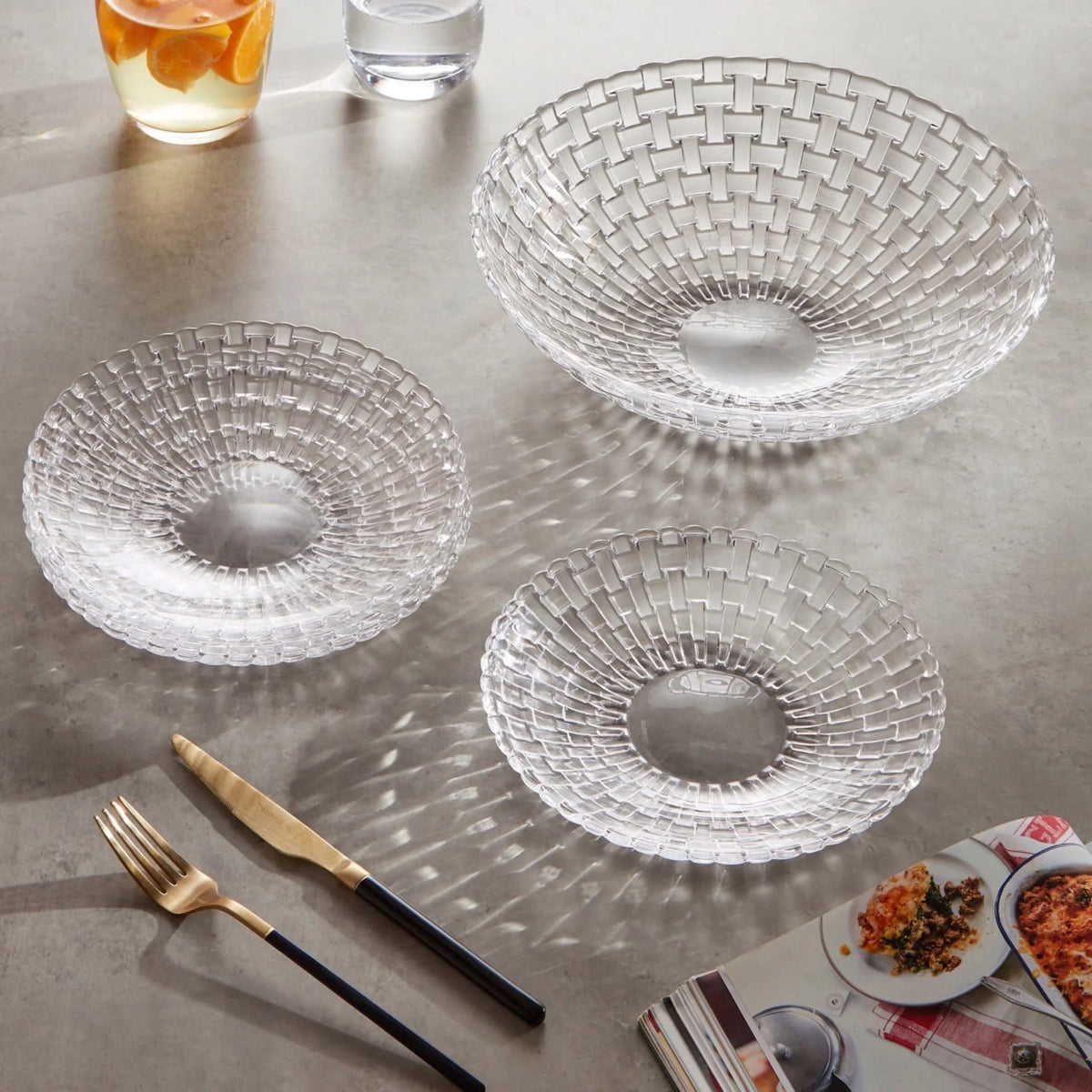 Clear 5-Piece Serving Set E6970