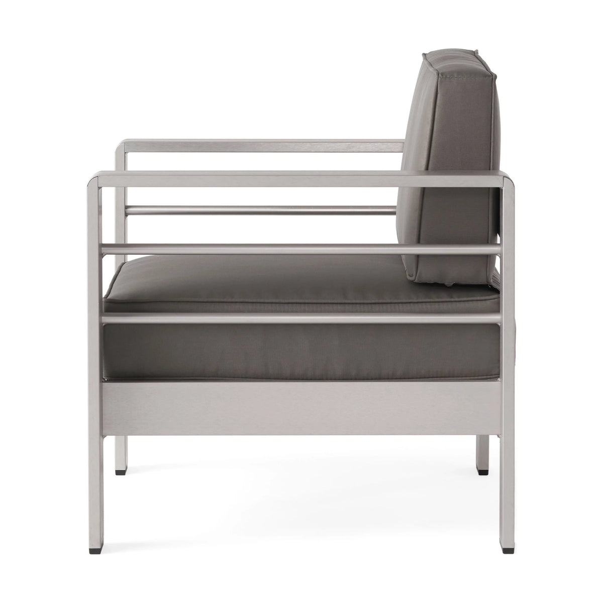 Outdoor Sofa and Chat Set with Lounges and Firepit E185123