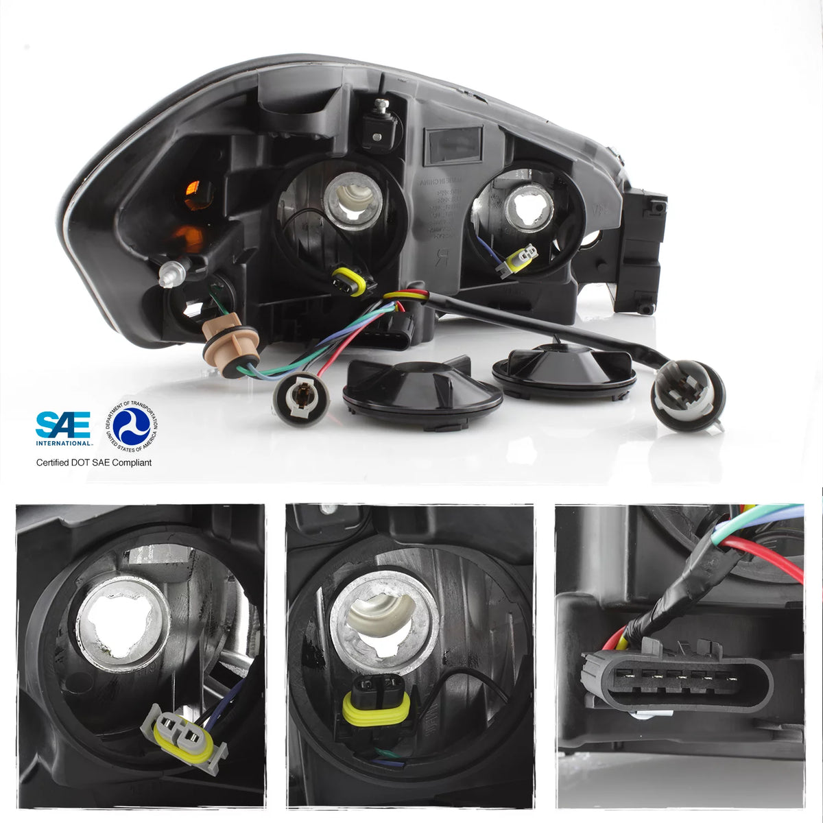 Headlight Headlamp For Driver Left T579