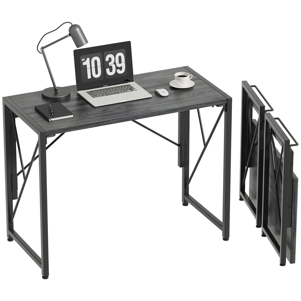 Folding Desk 31.5" Portable Space Saving G667