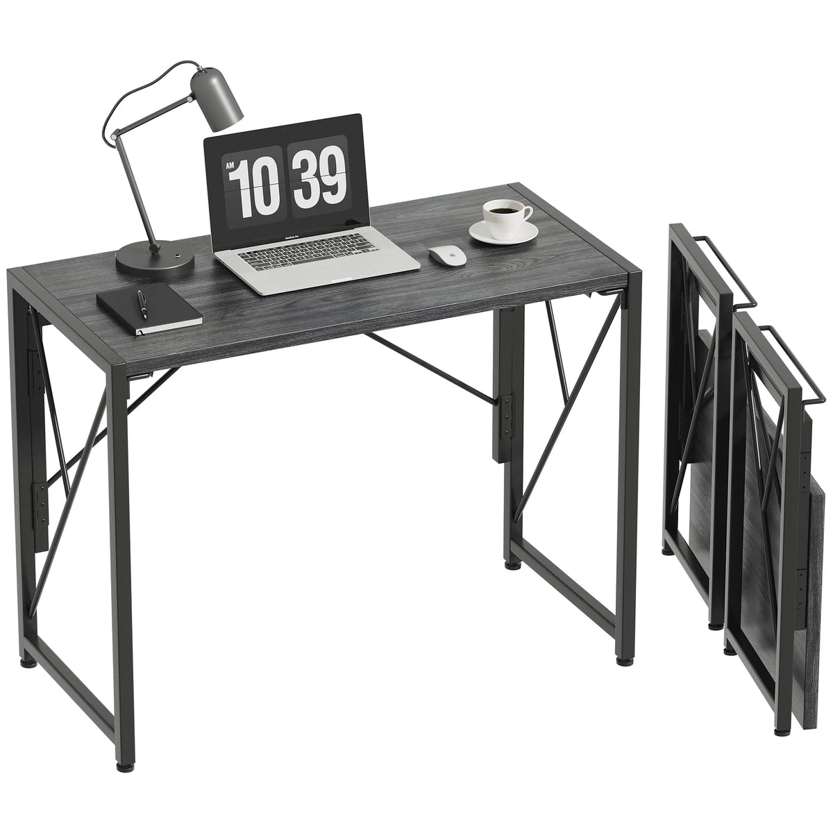 Folding Desk 31.5" Portable Space Saving G667
