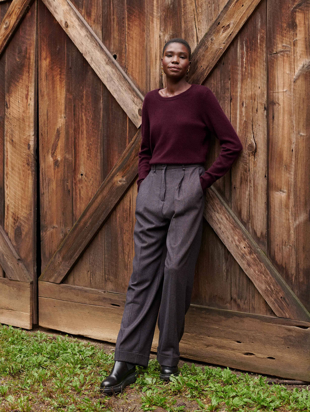 Cashmere Crewneck K8418