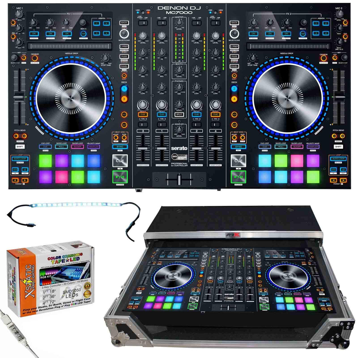 Professional DJ Controller & Mixer with ATA Case C5875