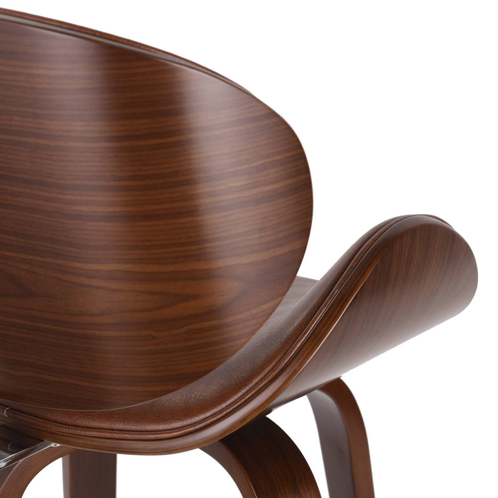 Cognac Brown Barstool U62434