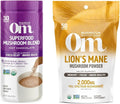 Hot Chocolate Blend Mushroom Powder and Lion’s Mane Organic Mushroom Powder Bundle H614