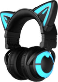 RGB Wireless 5.0 Foldable Gaming Headset with Built-in Mic Y245