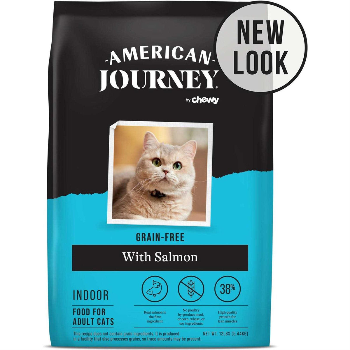 Salmon Grain-Free Dry Cat Food W6394