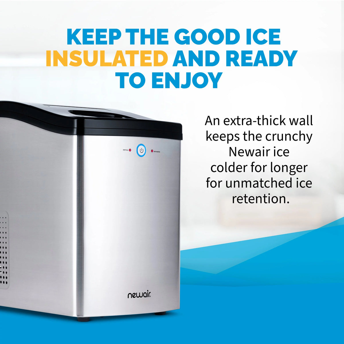 45lb. Nugget Countertop Ice Maker with Self-Cleaning Function F367526