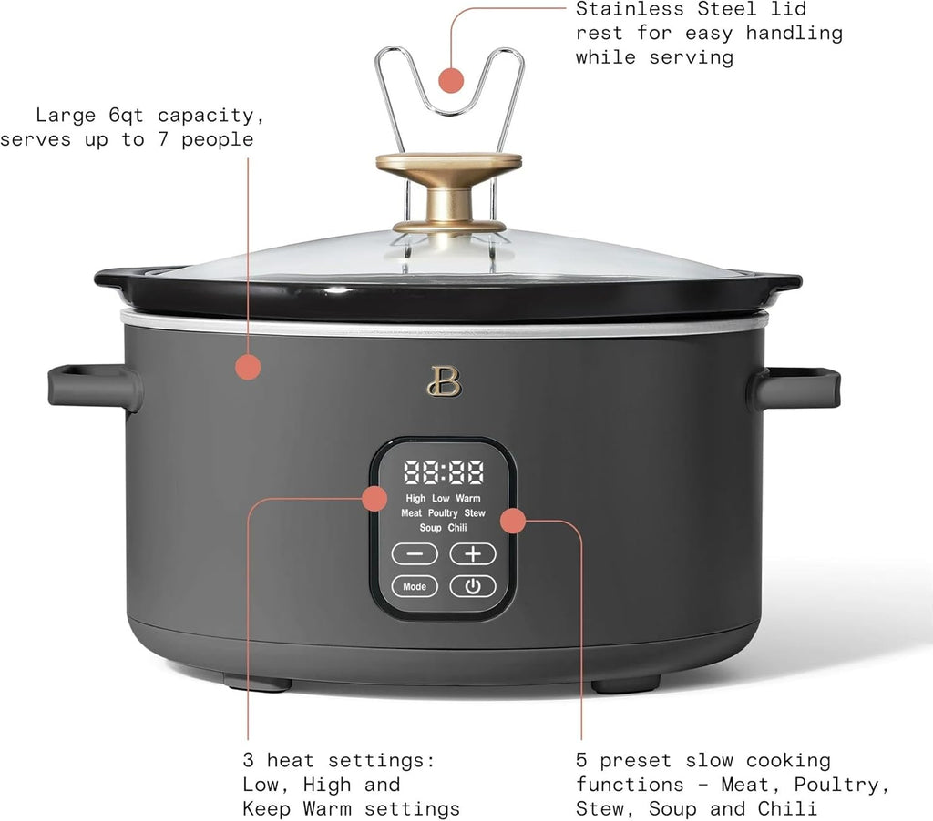 6 Quart Programmable Slow Cooker Z6607