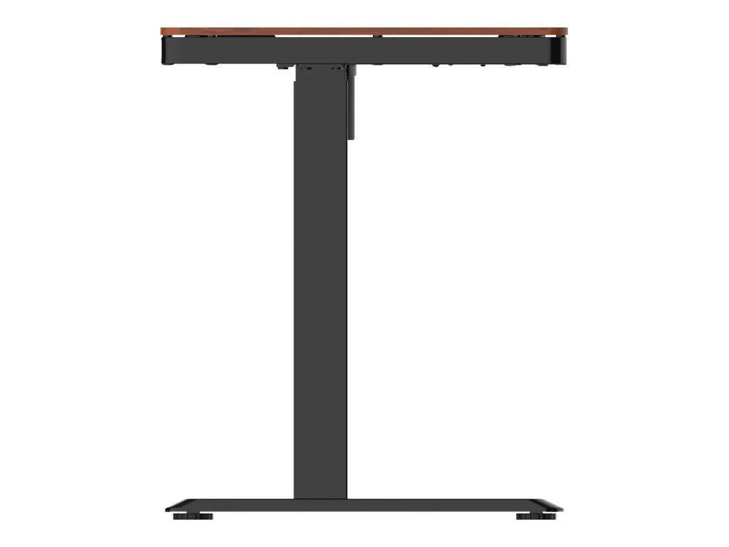 Sit/standing desk electric height adjustment walnut V23552