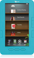 7" eBook Reader with Video Playback, Music Playback, FM Radio B2578
