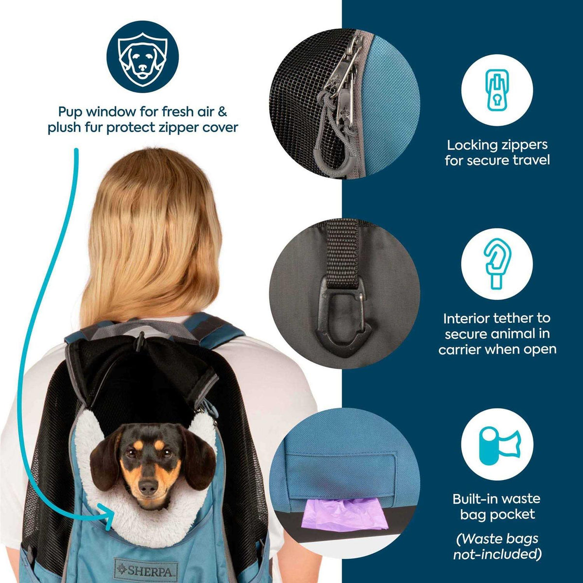 Pet Backpack for Cats & Dogs T683