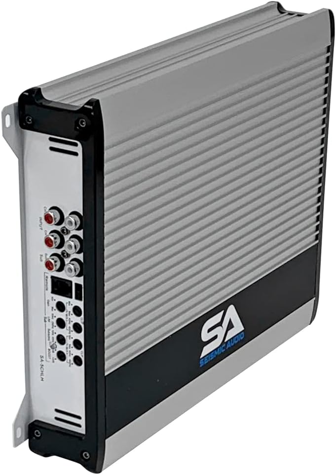 5 Channel 1100 Watt Class D Car Amplifier D741