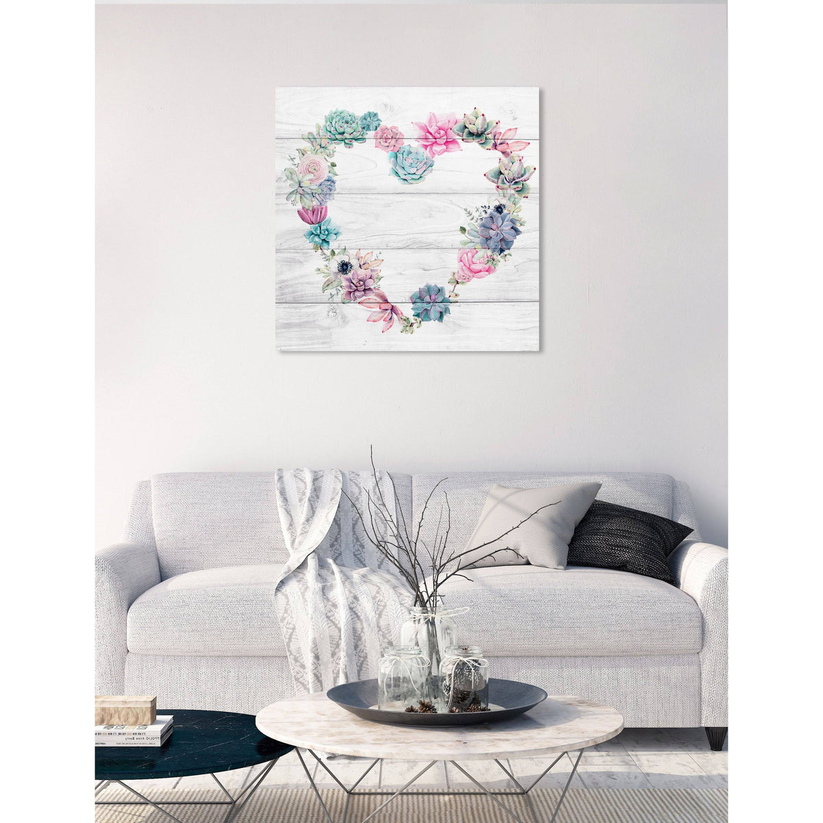 Pink Botanical Canvas I596