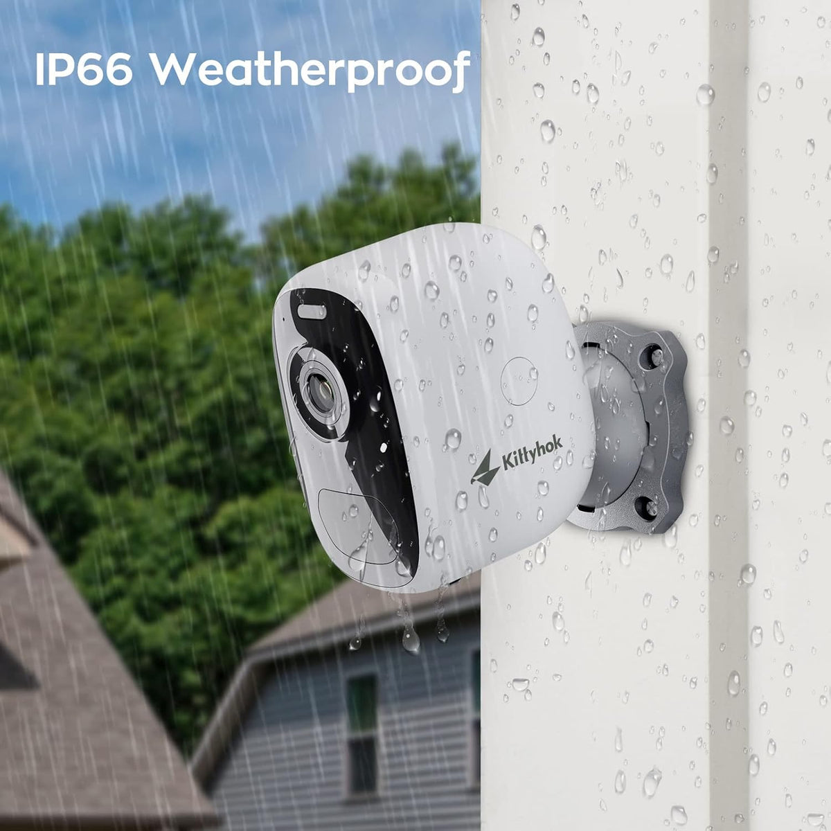 2K Outdoor Wireless Security Camera with Spotlight M5205