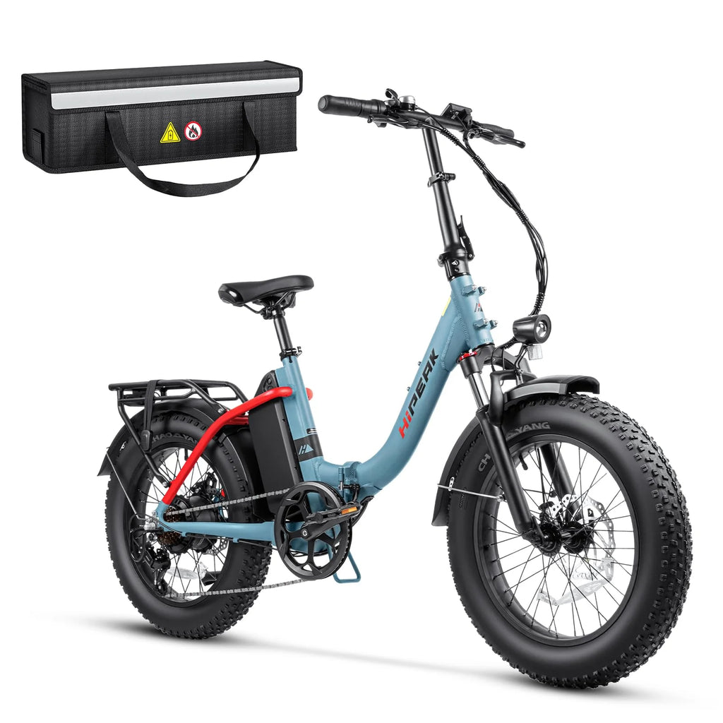 750W Folding Electric Bike 48V 15Ah Fat Tire D253199
