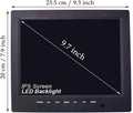 9.7 CCTV Monitor IPS HD LCD Screen 1024x768 with VGA HDMI AV BNC USB Ports Built-in Speaker W926276