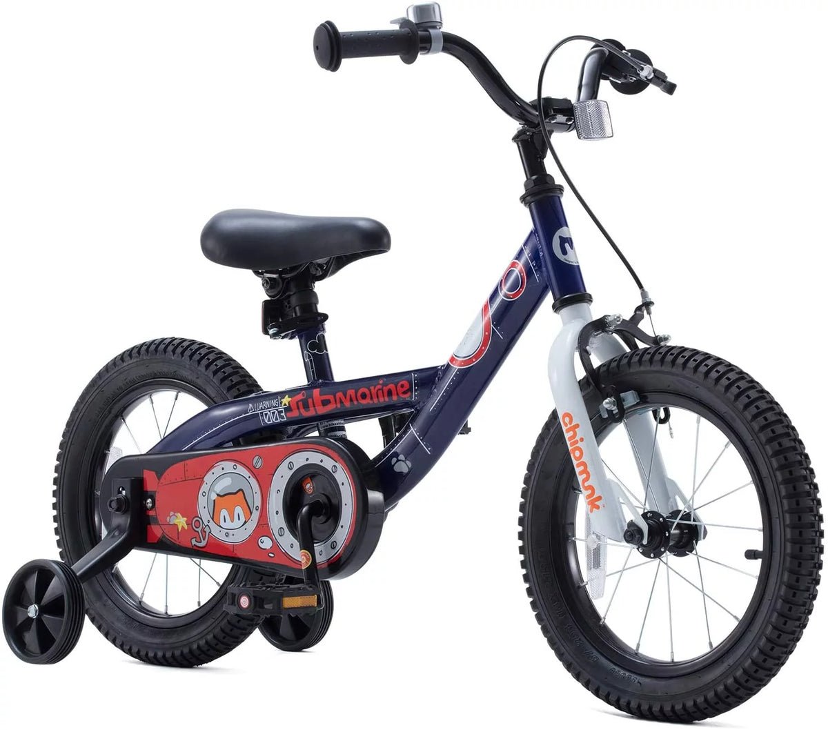 18 In Blue Steel Bike with Kickstand L266