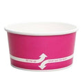 6 oz Paper Food Containers (Pink) X839
