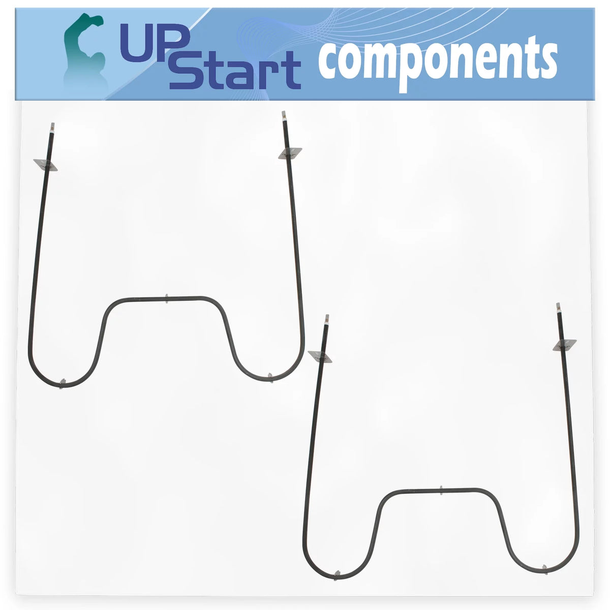 2-Pack Bake Element Replacement Range Heating Element I936