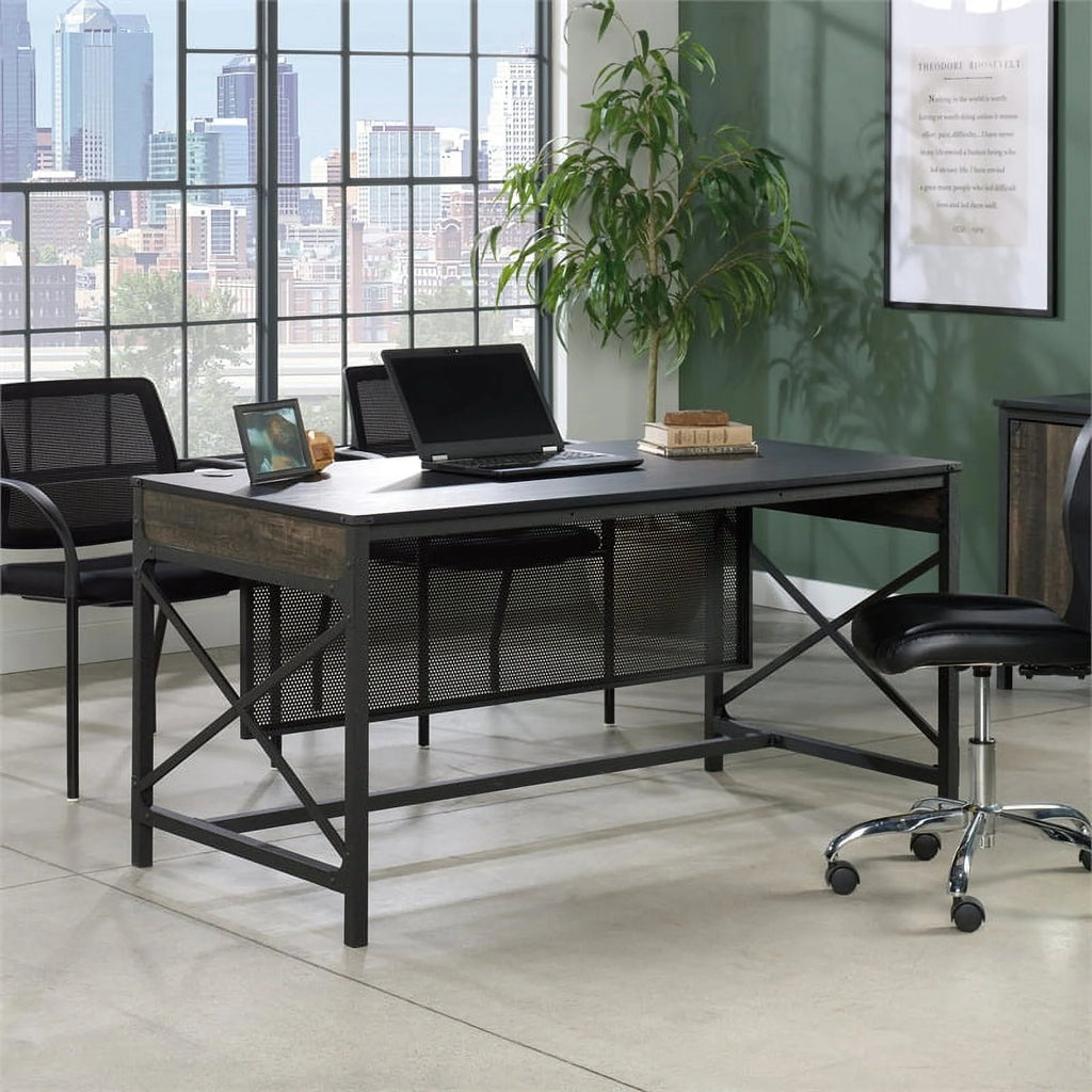Engineered Wood Metal 60x30 Table Desk R57365