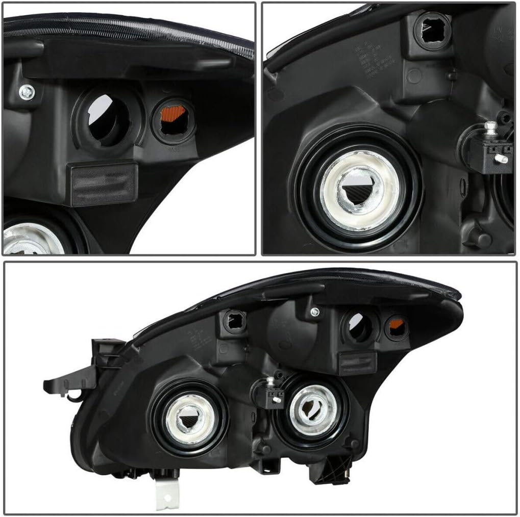 Headlight Assembly for Nissan Altima 2010 2011 2012 Driver and Passenger Side Pair Halogen F277