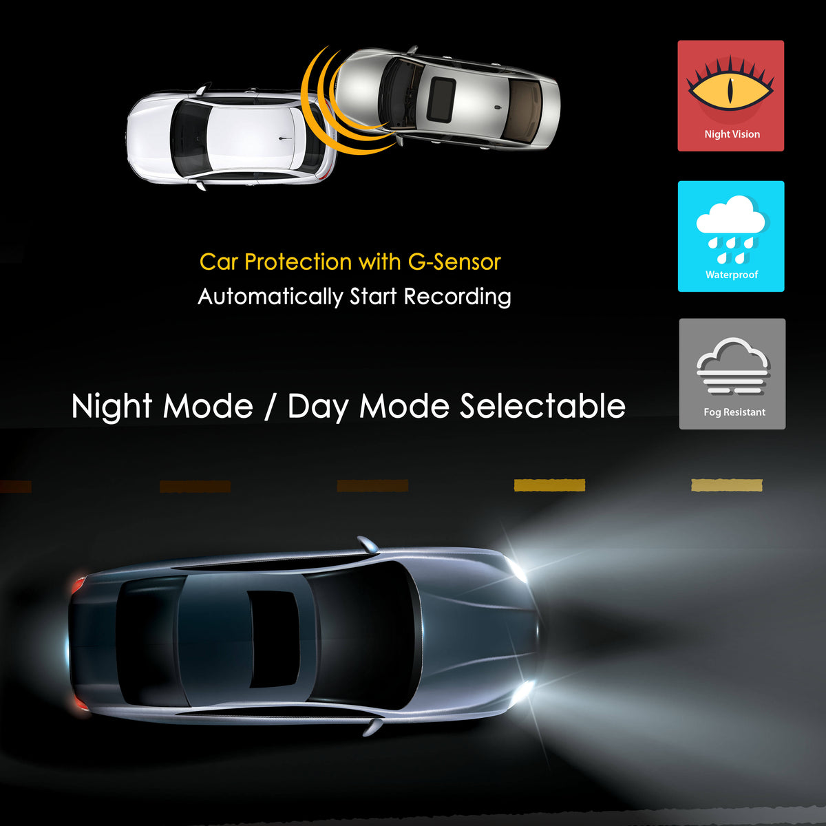Rearview Backup Driving HD Camera A907