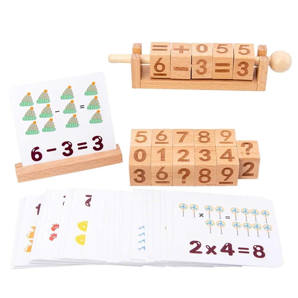 Wooden Learning String Toy Building Blocks L480171