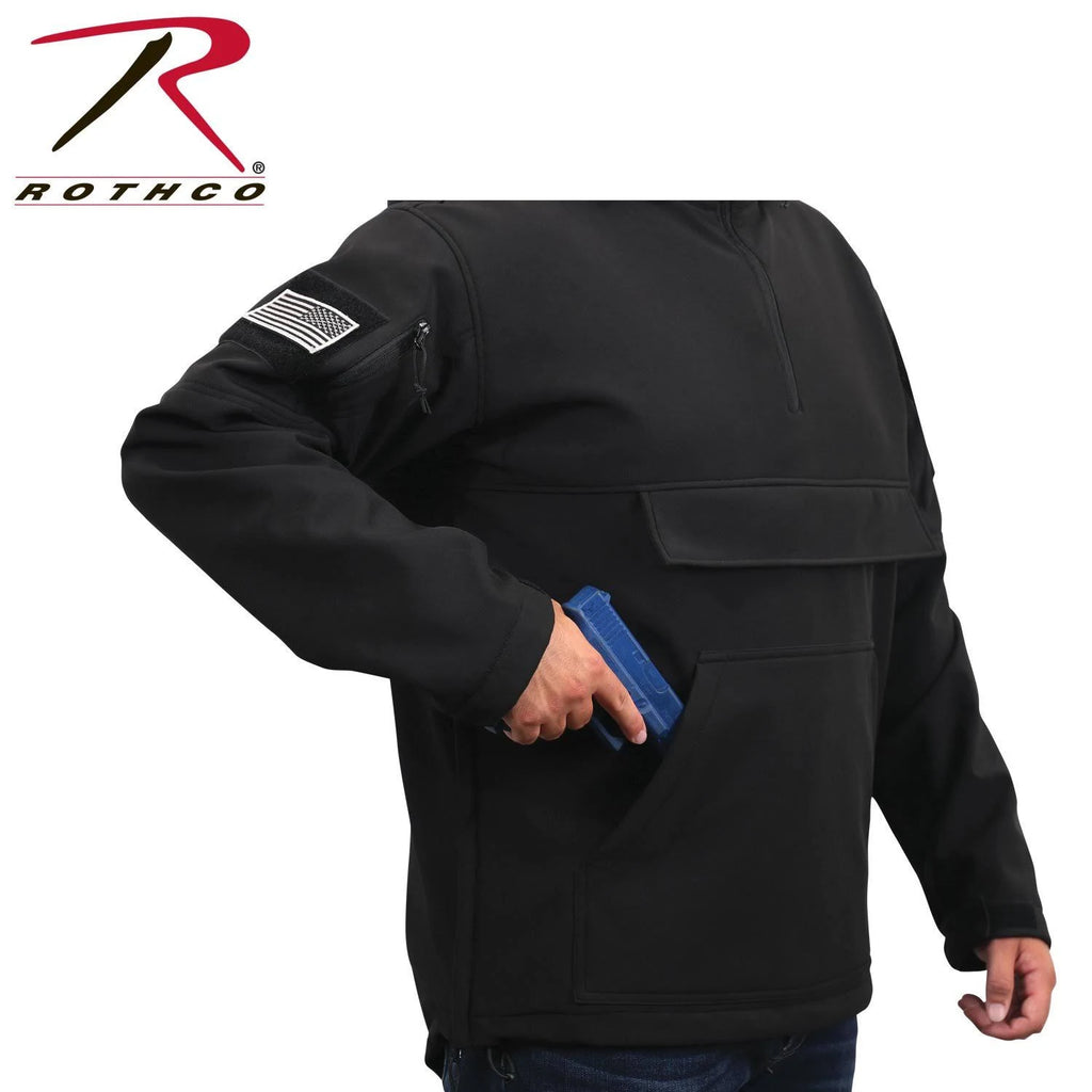 Black Soft Shell Anorak J153419