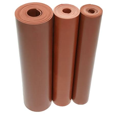 Red SBR Sheet 1/16 in x 22 in x 3 ft W x 12 ft L H3373