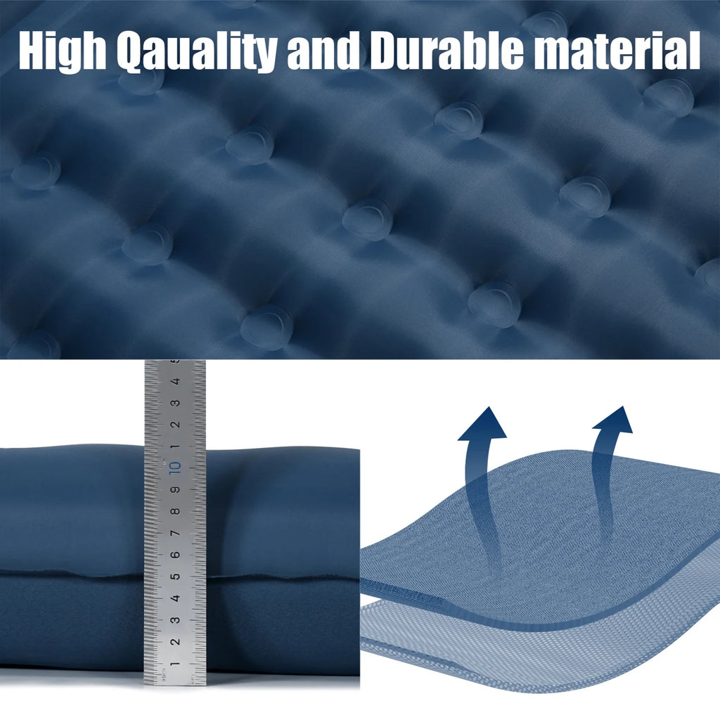 Inflatable Sleeping Pad 4 Inch Air Mattress Y272