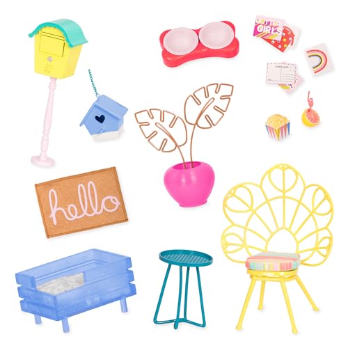 14-Inch Doll Accessories Cotton Candy Machine On Wheels S84460