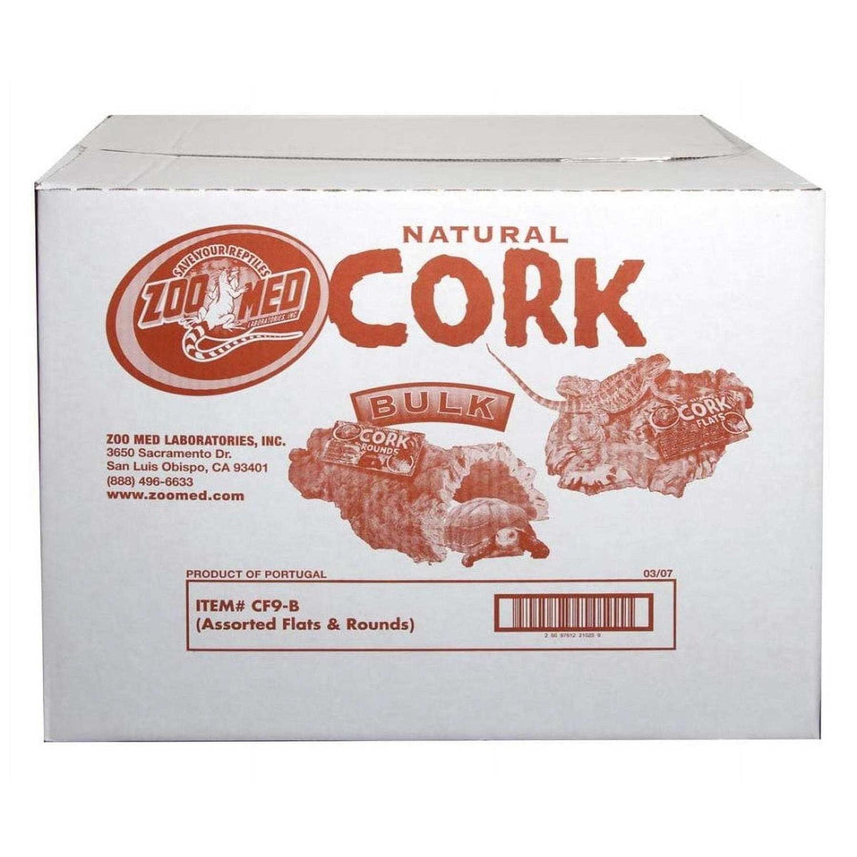Natural Cork Bark Round I3641