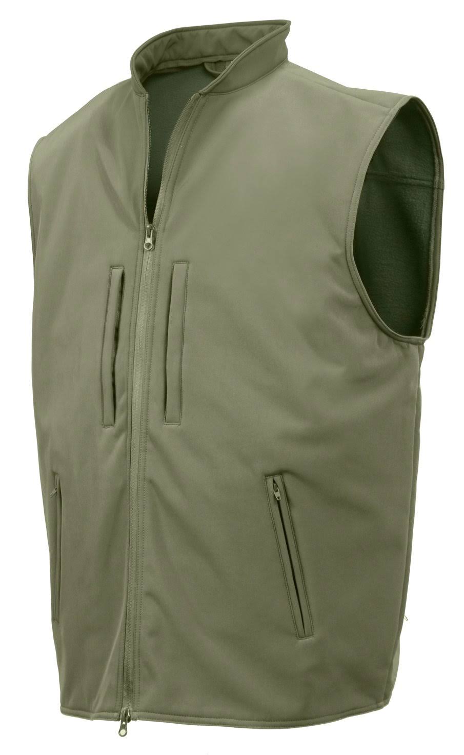 Black 4XL Soft Shell Vest A79417
