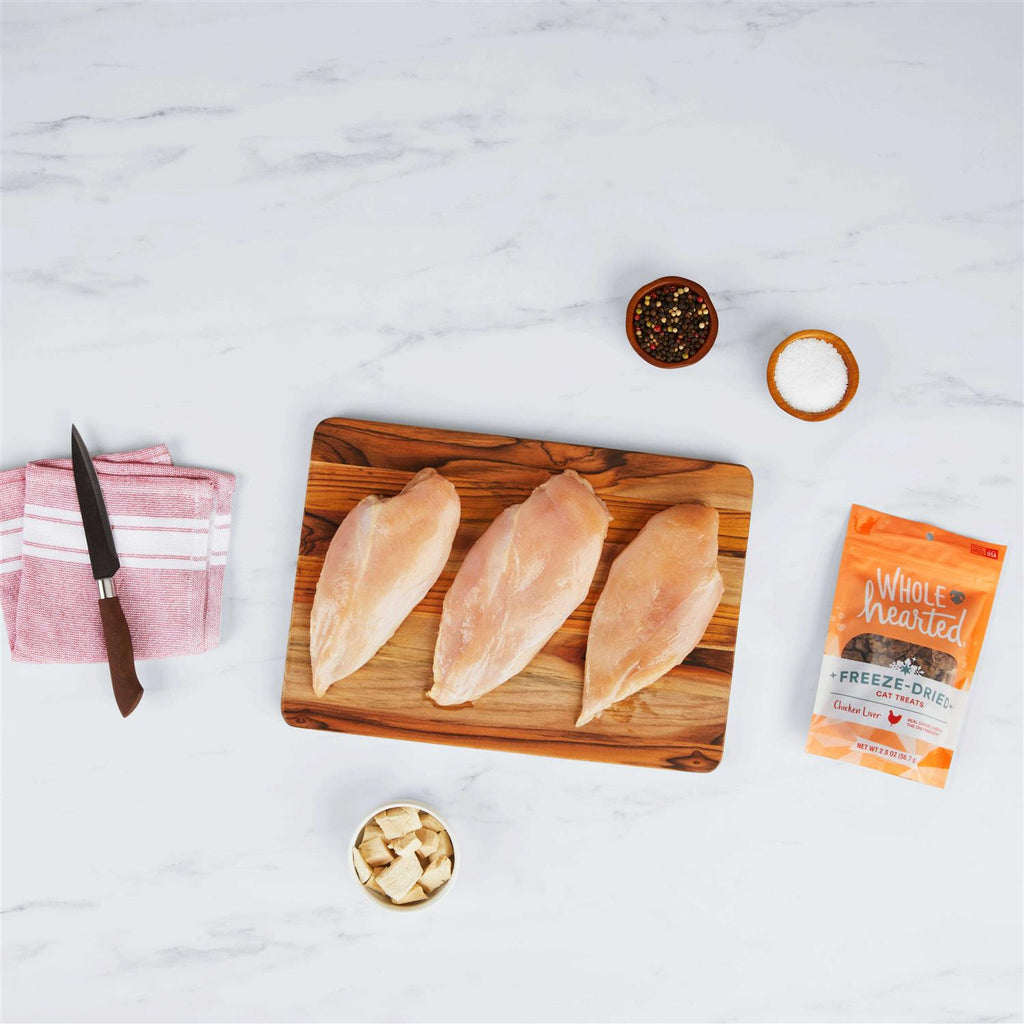Chicken Liver Freeze-Dried Cat Treats D8541