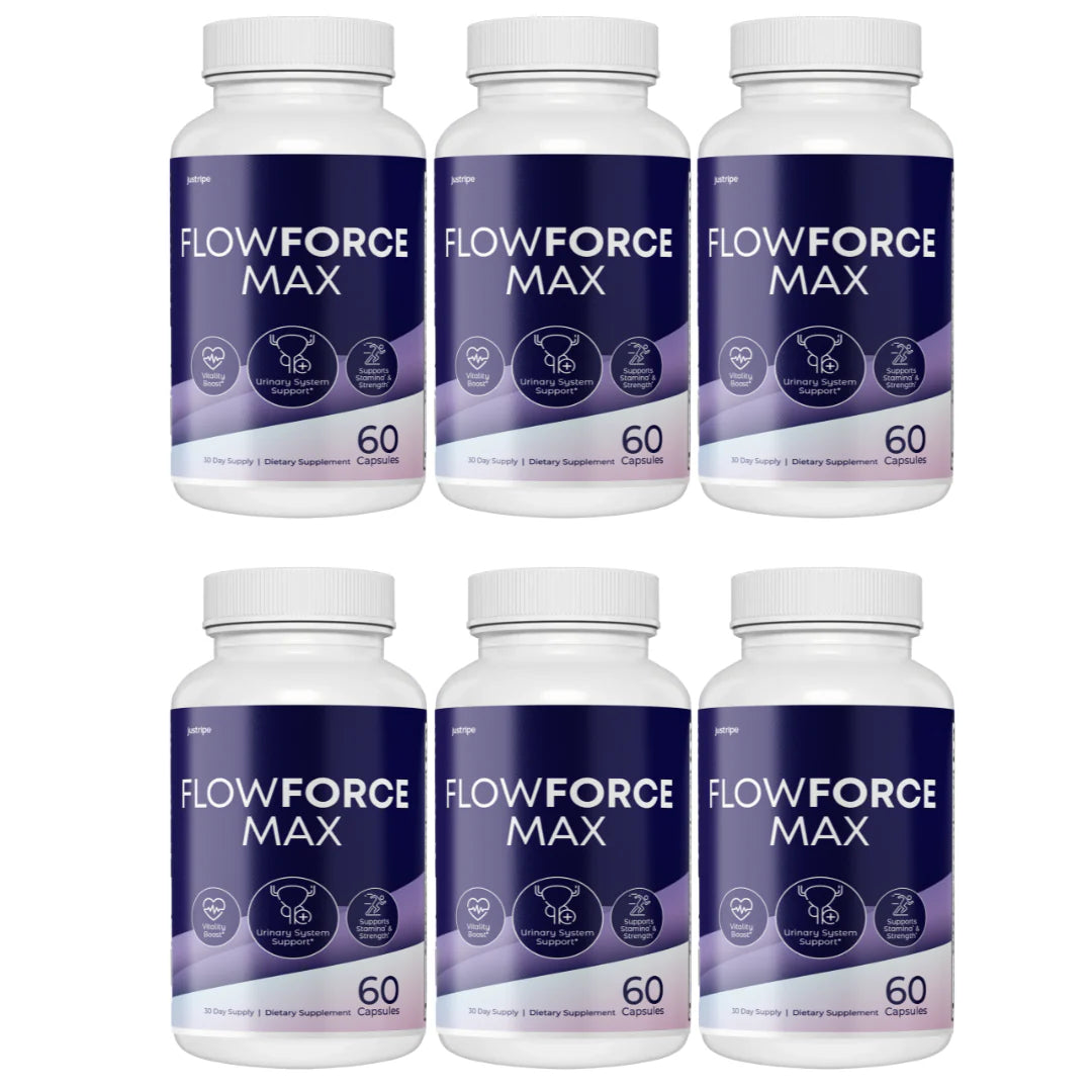 For Men Vitality & Stamina Support Supplement 6 Bottles Q9402