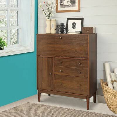 2 Drawer Wooden Storage Cabinet T36786