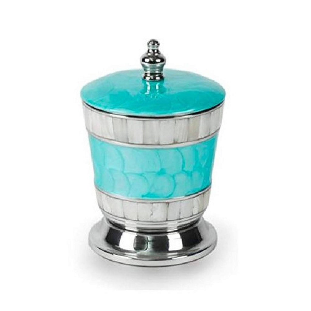 Aqua Covered Canister C55600